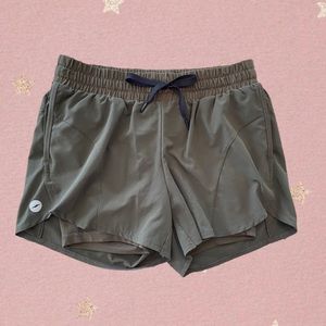 Avia Green Compression Workout XS Shorts